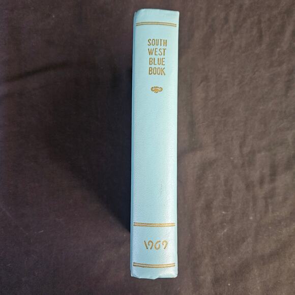 Southwest Blue Book 1969 by Gloria Berry Duthie Hard Cover Book Vintage - Picture 2 of 6